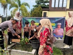 Polres Kuansing Tanamkan Budaya Tertib Berlalu Lintas Sejak Dini Melalui Kegiatan Polsanak