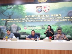 Dari Gading Gajah ke TPPU: Polda Riau Bongkar Aliran Dana Rp1,8 Miliar, 2 Tersangka Dimiskinkan