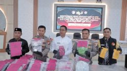 Polres Rohil Gelar Konferensi Pres Pengungkapan Kasus Ops Antik LK 2026 dan Narkoba Sepanjang Bulan Mei
