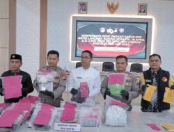 Polres Rohil Gelar Konferensi Pres Pengungkapan Kasus Ops Antik LK 2026 dan Narkoba Sepanjang Bulan Mei