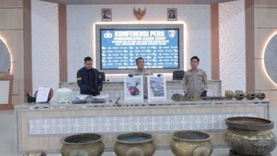 URC Tim RAGA Satreskrim Polres Rohil Bongkar Sindikat Pencurian Hiolo Antar Kabupaten, 4 Tersangka Diamankan