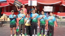 Meriahkan Hari Bhayangkara Ke-80, Kapolres Kampar Bersama Bupati Lepas Ribuan Peserta Fun RUN Road To Riau Bhayangkara RUN