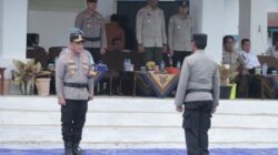 Kapolres Rohil Pimpin Apel Siaga Karhutla Bersama Pemkab dan PT Salim Ivomas Pratama