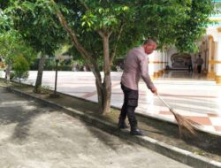 Sambut HUT Bhayangkara ke 80, Polsek Bangko Pusako Gelar Bakti Religi di Masjid Al-Hasanah 