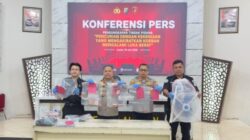 Polres Pelalawan Gelar Konferensi Pers Kasus Perampokan Sadis Disertai Kekerasan di Desa Kiyap Jaya