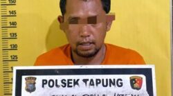 Polsek Tapung Amankan Pelaku Curanmor di Desa Indrapuri