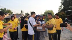 Sambut Bhayangkara ke-80 Jalan Santai, Polres Pelalawan Olahraga Bersama Forkopimda, TNI-Polri dan Masyarakat