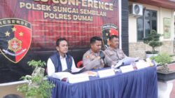 Polsek Sungai Sembilan Rilis Pengungkapan Kasus Pembunuhan, Pelaku Berhasil Ditangkap