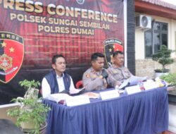 Polsek Sungai Sembilan Rilis Pengungkapan Kasus Pembunuhan, Pelaku Berhasil Ditangkap