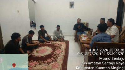 Selidiki Isu Maling Berkostum Pocong, Polres Kuansing Belum Ditemukan Fakta yang Mendukung