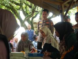 Kapolres Kuansing Hadirkan Program JALUR di Pangean, Salurkan Sembako dan Layanan Kesehatan Gratis untuk Masyarakat