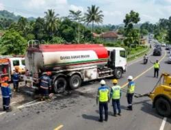 Pertamina Patra Niaga Regional JBB Tangani Cepat Insiden Mobil Tangki di Cianjur, Pastikan Pasokan BBM Tetap Aman