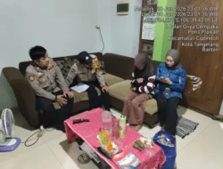Respons Cepat Polsek Cipondoh Berhasil Satukan Kembali Anak Yang Terpisah Dari Ibunya di Terminal Poris