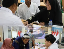 Kantor Pertanahan Kabupaten Tangerang melaksanakan kegiatan Pembayaran Uang Ganti Rugi Pengadaan Tanah Untuk pembangunan Jalan Tol Serpong–Balaraja Seksi 2A