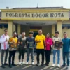 Rikardo Apresiasi Polresta Bogor Kota Yang Beri Penghargaan Kepada Atlet Sepeda Berprestasi
