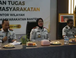 Kakanwil Ditjenpas Banten Berikan Penguatan kepada Jajaran Lapas Cilegon, Tegaskan Integritas dan Pelayanan Publik yang Humanis