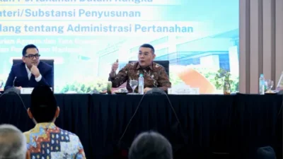 FGD Bersama Komisi II DPR RI, Wamen Ossy: RUU Administrasi Pertanahan Untuk Wujudkan Sistem Pertanahan Yang Lebih Baik