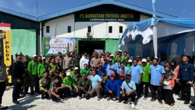 Dari Kampar ke Pasar Global, Kapolri Tinjau Inovasi Pupuk Batu Bara Karya Anak Bangsa