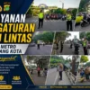 Polisi Hadir di Simpang Jalan, Warga Merasakan Kelancaran Arus Lalu Lintas di Tangerang Kota