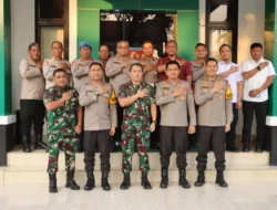 Kapolres Metro Tangerang Kota Pererat Sinergi dengan Dandim 0506/Tangerang, Komitmen Jaga Kondusivitas Tangerang Raya