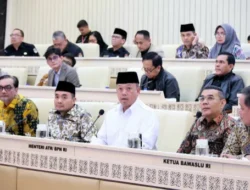 Menteri Nusron Laporkan Realisasi Anggaran Kementerian ATR/BPN Tahun 2025 kepada Komisi II DPR RI
