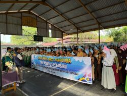 Kepala BNNK Pekanbaru Sosialisasi Bersama 1.302 Siswa dan Gaungkan Deklarasi Anti Narkoba