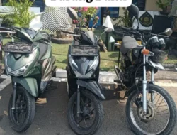 Motor Curian Dilacak Lewat GPS, Tiga Penadah Diciduk Polsek Jatiuwung di Karawang