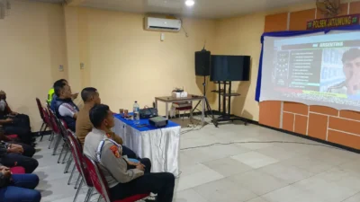 Lewat Nobar Final Piala Dunia, Polres Metro Tangerang Kota Perkuat Silaturahmi dengan Masyarakat