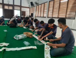 Kreatif dan Produktif, Duta GenRe BKKBN Gelar Pelatihan Eco Print bagi Warga Binaan Rutan Surakarta