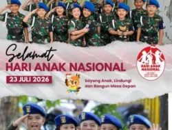 Peringati Hari Anak Nasional 2026, Denpom XIV/4 Makassar Tegaskan Komitmen Mewujudkan Generasi Berkarakter dan Berintegritas