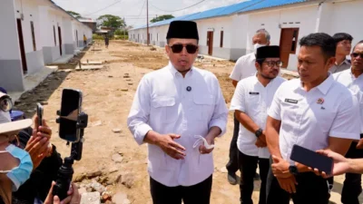 Tinjau Lokasi Huntap Bagi Korban Bencana Aceh Tamiang, Menteri Nusron Pastikan Lahan 100% Siap Digunakan