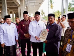 Menteri Nusron Serahkan Sertipikat Wakaf dan Bantuan dari MUI Untuk Masjid Salman Alfarisi Aceh Tamiang