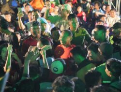 Final Piala Dunia 2026 Terasa Dekat, Nobar Penuh Keakraban di Mapolda Riau Dimeriahkan Stand Up dan Doorprize