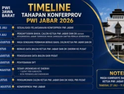 PWI Jabar Sosialisasikan Tahapan Konferprov 2026, Pendaftaran Calon Dibuka 27 Juli