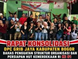 GRIB JAYA Kabupaten Bogor Perkuat Organisasi, Bentuk Panitia HUT Ke-81 RI