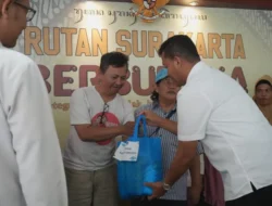Salurkan Bantuan Sosial Kepada Masyarakat, Wujud Nyata Kepedulian dan Implementasi Program Aksi Kementerian Imigrasi dan Pemasyarakatan