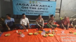 Kapolsek Tangerang Ajak Warga Kelapa Indah Aktif Jaga Lingkungan Lewat Jaga Jakarta On The Spot