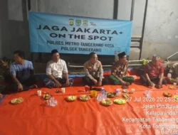 Kapolsek Tangerang Ajak Warga Kelapa Indah Aktif Jaga Lingkungan Lewat Jaga Jakarta On The Spot