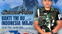 Denpom XIV/4 Makassar Ucapkan Selamat Hari Bakti TNI AU ke-79, Perkuat Sinergi Demi Indonesia Maju