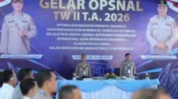 Kapolda Sumsel Pimpin Gelar Operasional, Instruksikan Jajaran Turun langsung ke Masyarakat