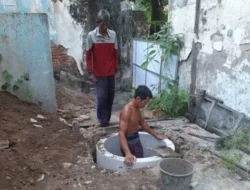 Dukung Pengelolaan Sampah Organik, Kelurahan Kampung Baru dan Rutan Surakarta Bangun Biopori di Lingungan Asrama Dinas