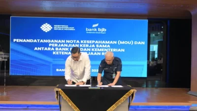 Kemnaker dan bank bjb Jalin Kerja Sama Pengembangan Kompetensi SDM dan Layanan Perbankan