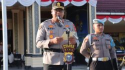 Upacara Laporan Kenaikan Pangkat Periode 1 Juli 2026, 51 Personel Polres Kampar Naik Pangkat