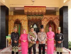 Polres Rohil Gelar Kenal Pamit dan Tradisi Farewell-Welcome Parade, AKBP Aldi Alfa Faroqi Resmi Menjabat