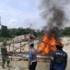 Polsek Singingi Hilir Musnahkan 2 Unit Dompeng PETI di Desa Petai, Tegaskan Komitmen Jaga Kelestarian Lingkungan