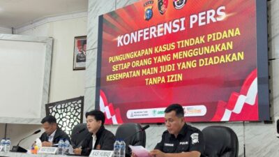 Grebek Arena Judi Sabung Ayam, Polres Pelalawan Tetapkan 9 Orang Jadi Tersangka