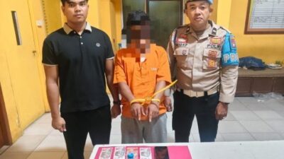 Polsek Tapung Hiling Tangkap Pelaku Narkoba Saat Ingin Transaksi