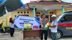 Sat Binmas Polres Rohil Gelar Gerakan Pangan Murah, Salurkan 3 Ton Beras SPHP untuk Masyarakat Teluk Berembun