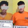 Sita 2,83 Gram Sabu, 2 Pengedar Narkoba Diringkus Satresnarkoba Polres Pelalawan di Kuala Semundam Bandar Petalangan