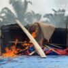 Polsek Singingi Tertibkan Aktivitas PETI di Desa Kebun Lado, 1 Unit Rakit Dimusnahkan